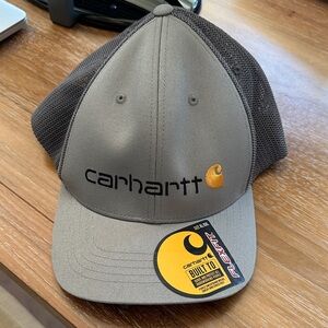 Carhartt Gray and Black Logo Cap